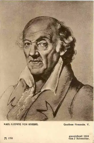 Goethes Freunde - Karl Ludwig von Knebel -495814