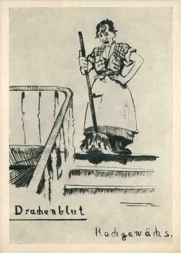 Wein Humor - Drachenblut Hochgewächs -496260