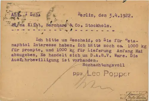 Berlin - Leo Popper -496320