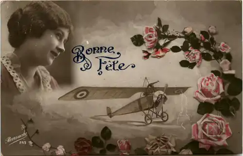 Bonne Fete - Flugzeug -496516