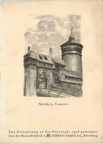 Nürnberg - Dürerjahr 1928 -496360
