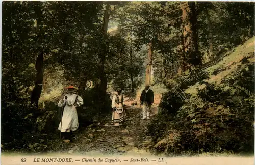 Le Mont Dore - Chemin du Capucin -497138