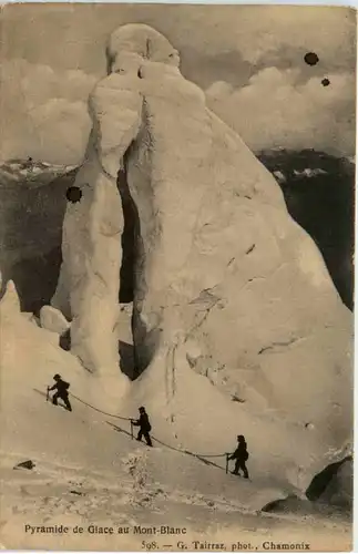 Pyramide de Glace au Mont Blanc - Chamonix -497132