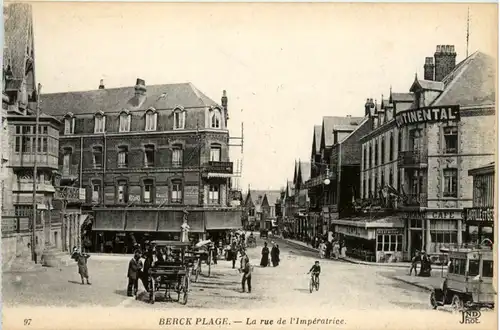 Berck Plage - La rue de l imperatrice -497172