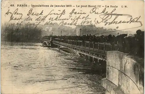 Paris - Inondations de 1910 -497238