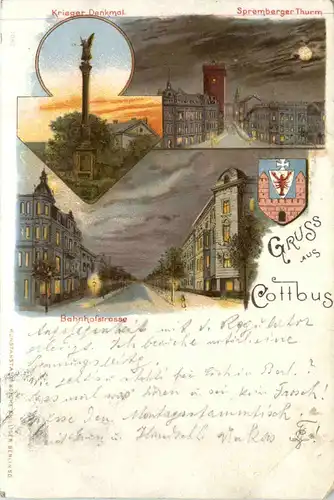 Gruss aus Cottbus - Litho -495210