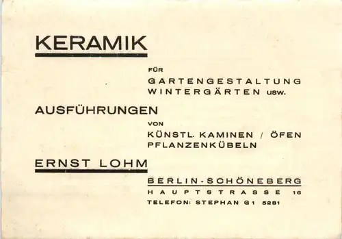 Oranienburg - Keramik Ernst Lohm -496314