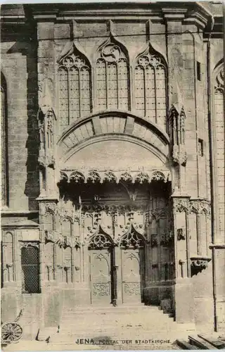 Jena, Portal der Stadtkirche -377272