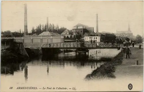 Armentieres - La Pont de l Abattoir -497068