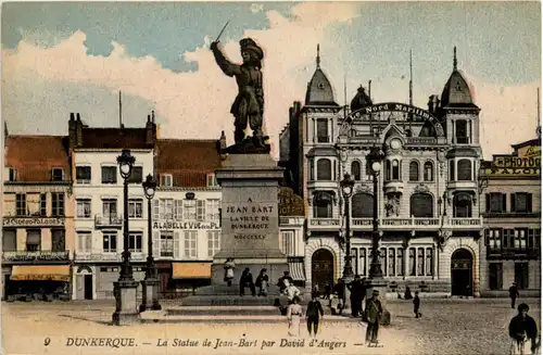 Dunkerque - La Statue de Jean Bart -497392