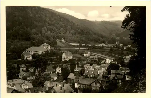 Gruss aus Schwarzburg, Blick auf den Ort -377390