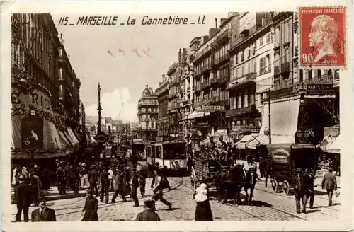 Marseille - La Cannebiere -497922
