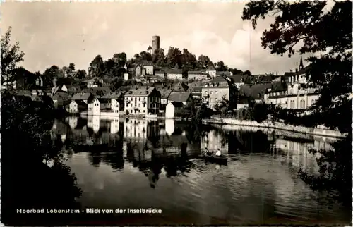 Lobenstein, Blick von der Inselbrücke -377410