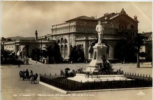Cannes - Monument d Edouard VII -497512