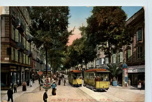 Nice - L Avenue de la Gare - Tramway -497558