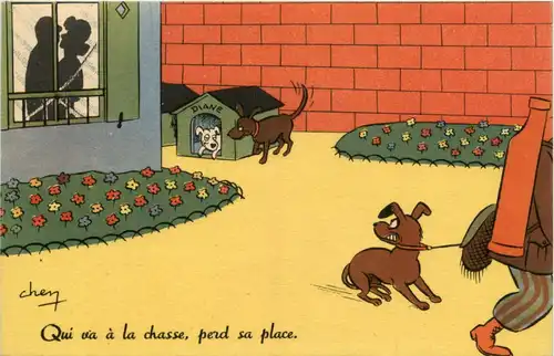 Humor - Qui va a la chasse -496614