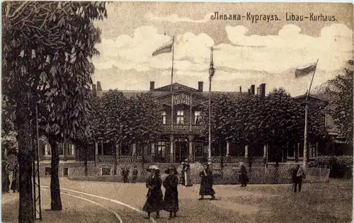 Libau - Kurhaus - Feldpost -460990
