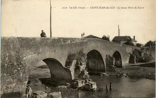 Saint Jean de Luz - Le vieux Pont de Socoa -497712