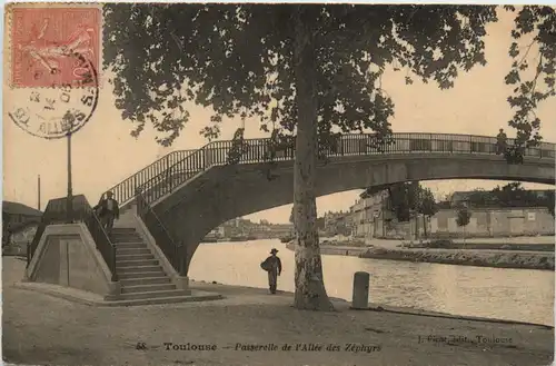 Toulouse - Passerelle de l Allee des Zephyrs -497356