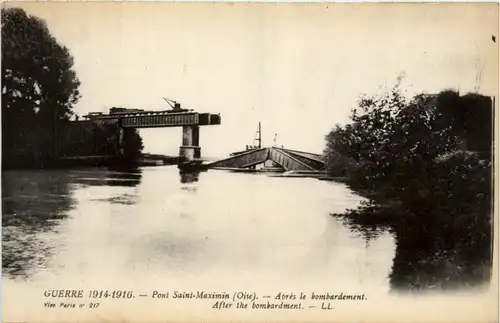 Guerre 1914-1916 - Pont Saint Maximin -497340