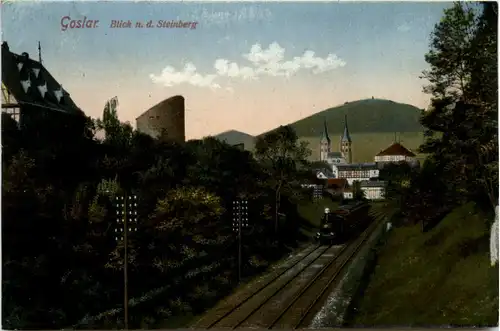 Goslar - Blick nach dem Steinberg -495910