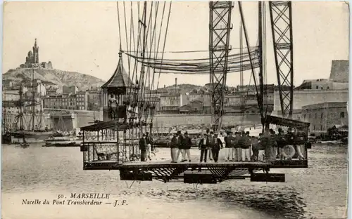 Marseille - Nacelle du Pont Transbordeur -497568