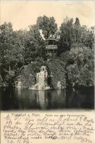 Frankfurt - Partie aus dem Palmengarten -498402