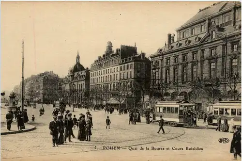 Rouen - Quai de la Bourse -497688