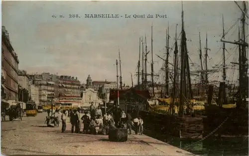 Marseille - Le Quai du Port -497636