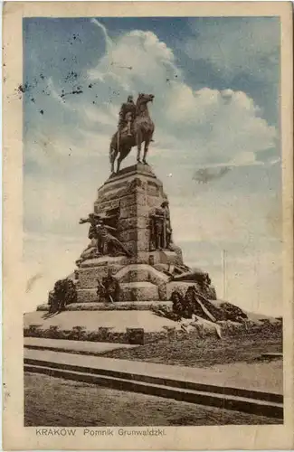 Krakow - Pomnik Grunwaldzki -498092