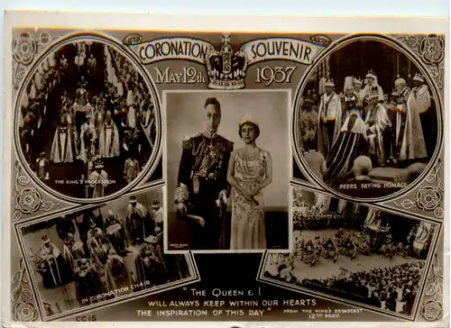 Coronation Souvenir 1937 - England -498112