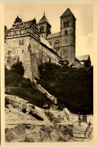 Quedlinburg, Dom und Schloss -378174