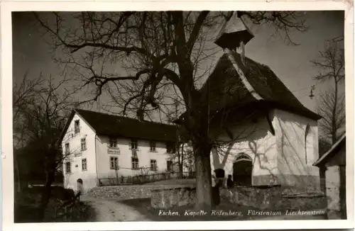 Eschen - Kapelle Rofenberg - Liechtenstein -498252
