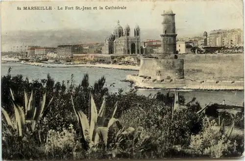 Marseille - Le Fort St. Jean -497916