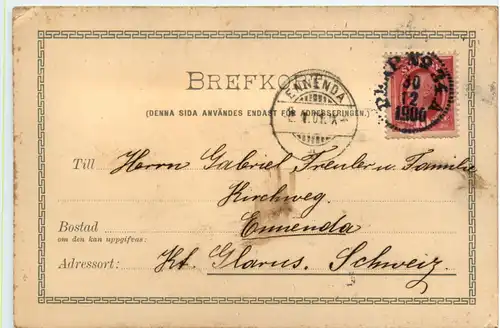 Stockholm - Riddarholmskyrkan - Prägekarte -498312