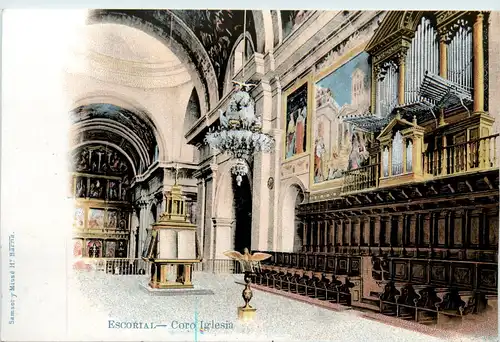 Escorial - Coro Iglesia -497960