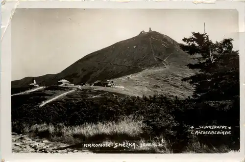 Schneekoppe im Riesengebirge -498208