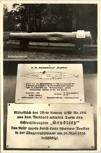 Wilhelmshaven - Schlachtkreuzer Gendlitz -499162