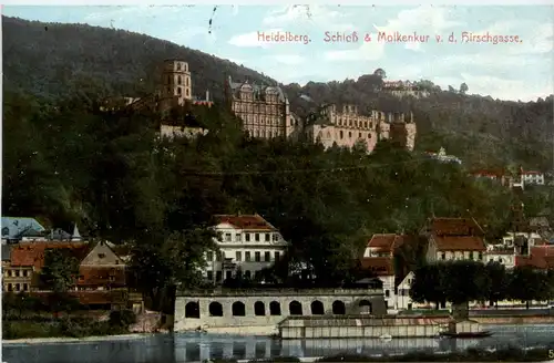 Heidelberg Schloss und Molkenkur -498348