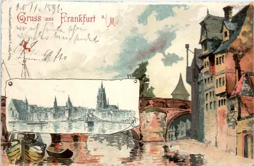 Gruss aus Frankfurt - Litho -498376