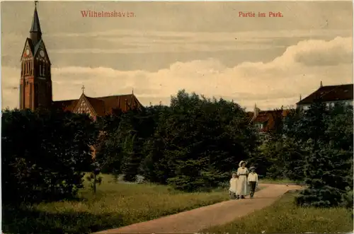 Wilhelmshaven - Partie im Park -499242
