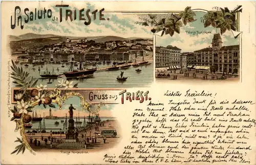 Un saluto da Trieste - Litho -462470