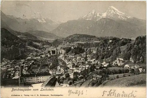 Berchtesgaden vom Lockstein -496810