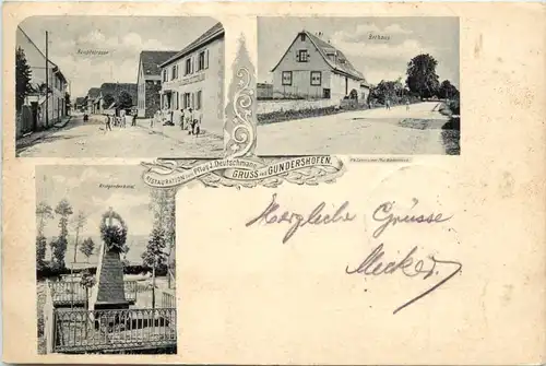 Gruss aus Gundershofen - Elsass -498508