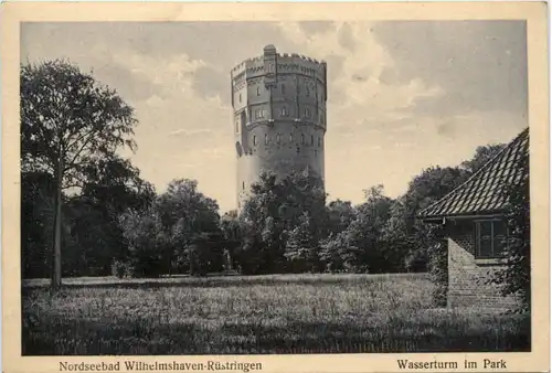 Wilhelmshaven - Wasserturm im Park -499342