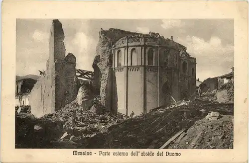 Messina - Parte esterna dell abside del Duomo -462690