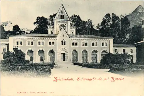 Reichenhall - Salinengebäude mit Kapelle -497050