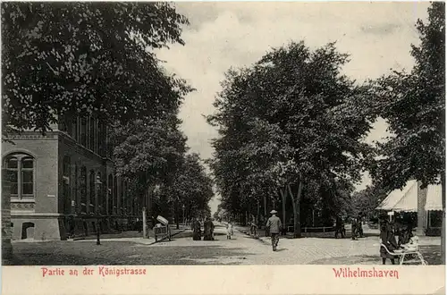 Wilhelmshaven - Partie an der Königstrasse -498716