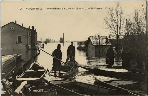 Alfortville - Inondations de 1910 -498540