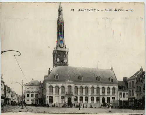 Armentieres - L Hotel de Ville -497110
